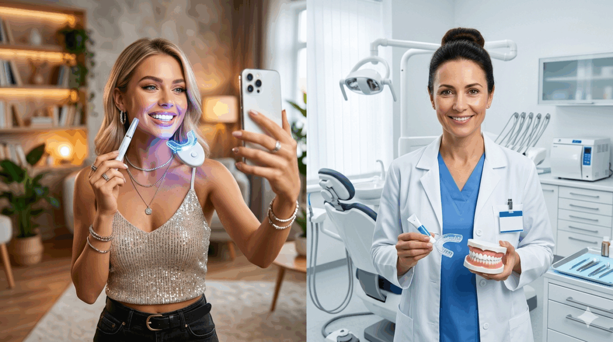 Influencer Whitening Products: Dentist-Approved or Risky?