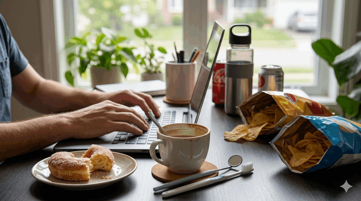 The Work-From-Home Habit That’s Destroying Teeth